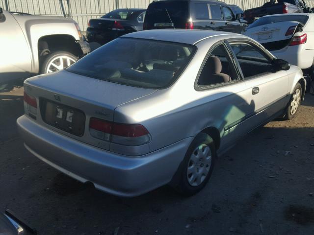 1HGEJ6221XL036407 - 1999 HONDA CIVIC DX SILVER photo 4