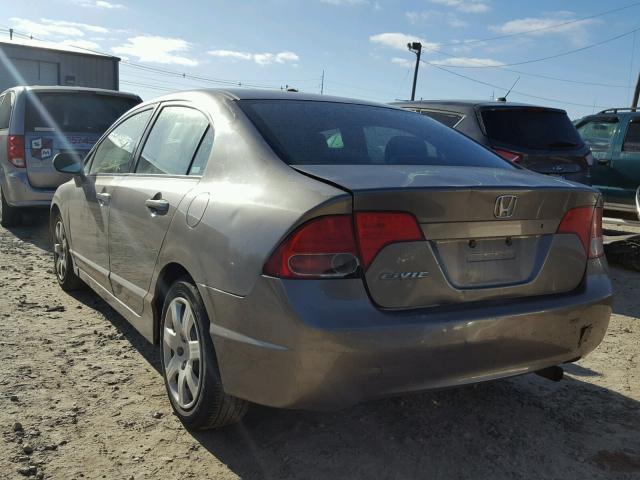 2HGFA16568H526349 - 2008 HONDA CIVIC GREEN photo 3