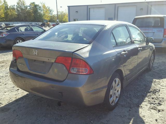 2HGFA16568H526349 - 2008 HONDA CIVIC GREEN photo 4