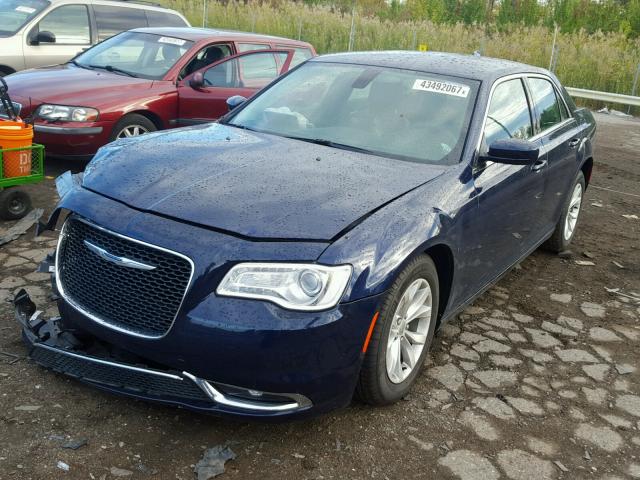 2C3CCAAG1GH252856 - 2016 CHRYSLER 300 LIMITE BLUE photo 2