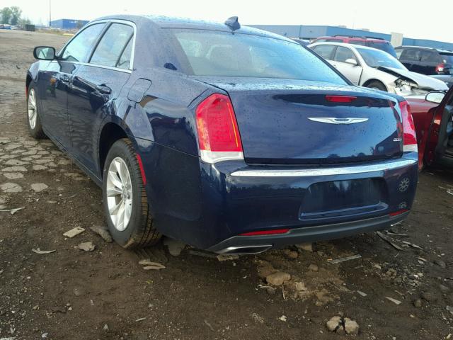 2C3CCAAG1GH252856 - 2016 CHRYSLER 300 LIMITE BLUE photo 3