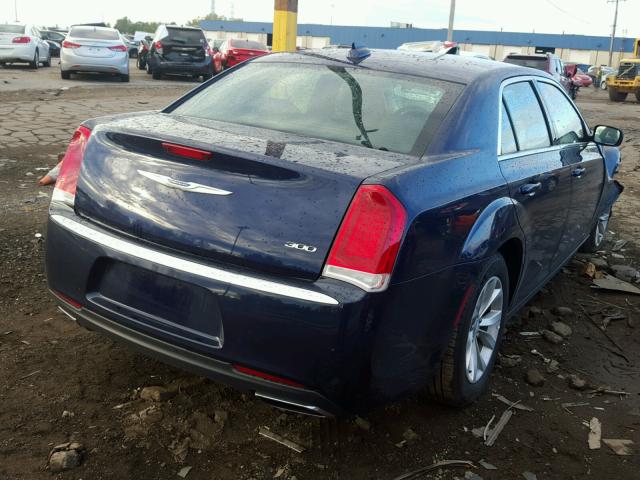 2C3CCAAG1GH252856 - 2016 CHRYSLER 300 LIMITE BLUE photo 4