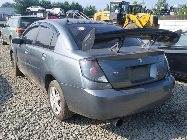 1G8AJ58F87Z163034 - 2007 SATURN ION LEVEL GRAY photo 3
