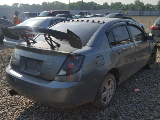 1G8AJ58F87Z163034 - 2007 SATURN ION LEVEL GRAY photo 4