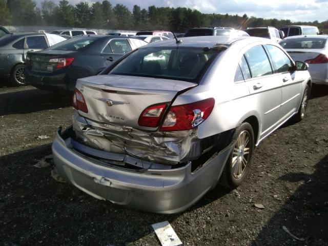 1C3LC56K57N507729 - 2007 CHRYSLER SEBRING TO SILVER photo 4