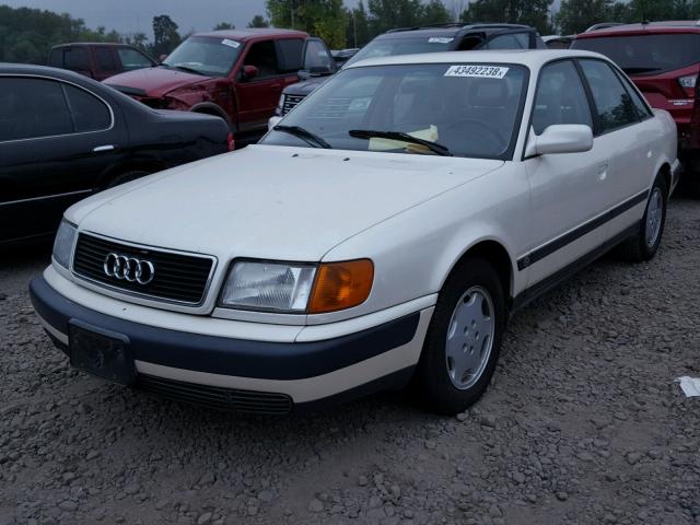 WAUBJ54A1NN015569 - 1992 AUDI 100 S WHITE photo 2