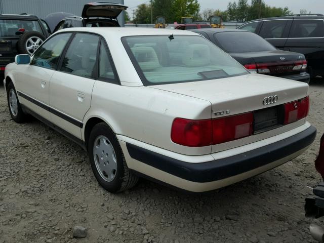 WAUBJ54A1NN015569 - 1992 AUDI 100 S WHITE photo 3