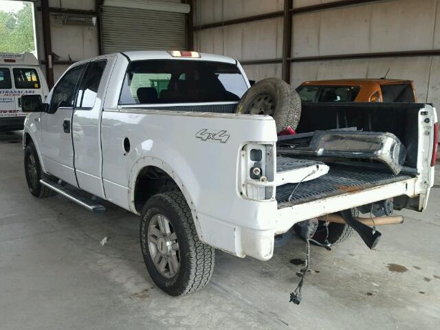 1FTPX14594NB76804 - 2004 FORD F150 WHITE photo 3