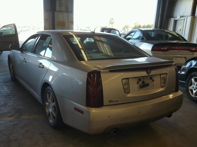 1G6DC67A050226334 - 2005 CADILLAC STS SILVER photo 3