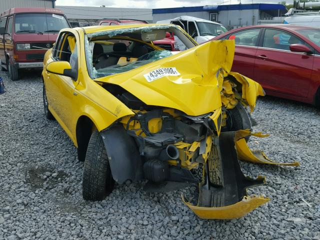 1G2AS18H097166722 - 2009 PONTIAC G5 YELLOW photo 1