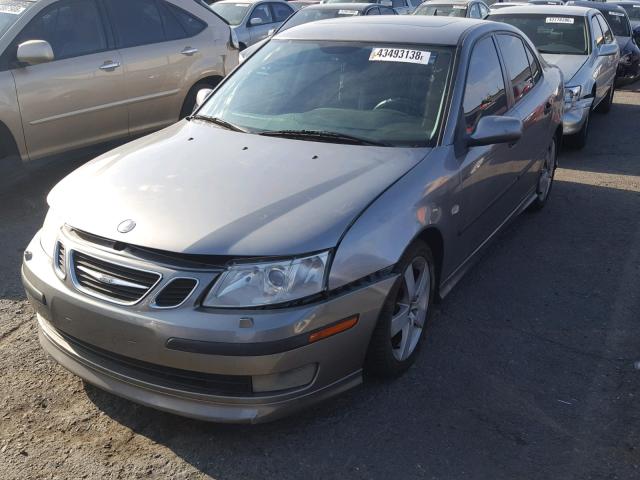 YS3FH49Y441003320 - 2004 SAAB 9-3 AERO GRAY photo 2