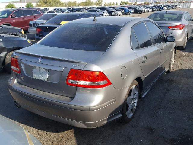 YS3FH49Y441003320 - 2004 SAAB 9-3 AERO GRAY photo 4