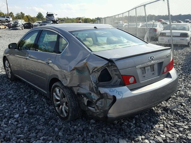 JNKAY01E67M309898 - 2007 INFINITI M35 BASE GRAY photo 3