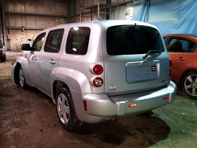 3GNBAADB5AS626264 - 2010 CHEVROLET HHR LS Plata foto 3