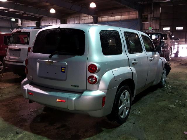 3GNBAADB5AS626264 - 2010 CHEVROLET HHR LS Plata foto 4