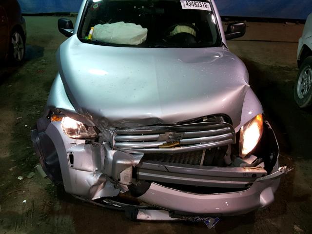 3GNBAADB5AS626264 - 2010 CHEVROLET HHR LS Plata foto 7