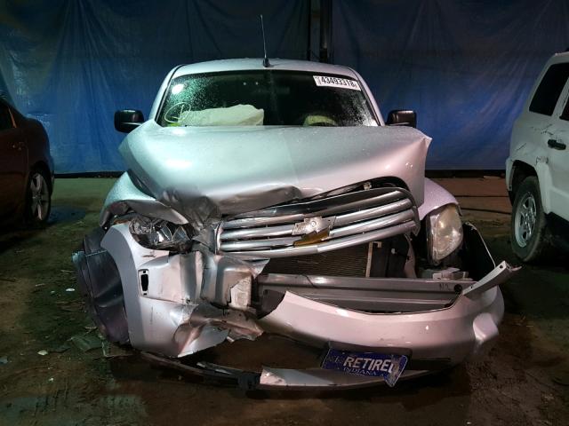 3GNBAADB5AS626264 - 2010 CHEVROLET HHR LS Plata foto 9