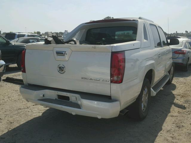 3GYEK62N94G115249 - 2004 CADILLAC ESCALADE E WHITE photo 4