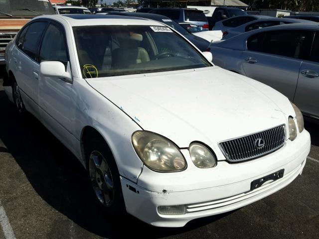 JT8BD68S1Y0086063 - 2000 LEXUS GS 300 WHITE photo 1