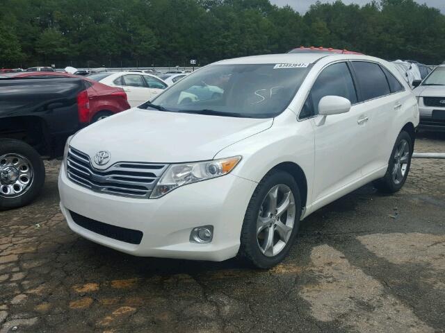 4T3BK11A69U016227 - 2009 TOYOTA VENZA BASE WHITE photo 2