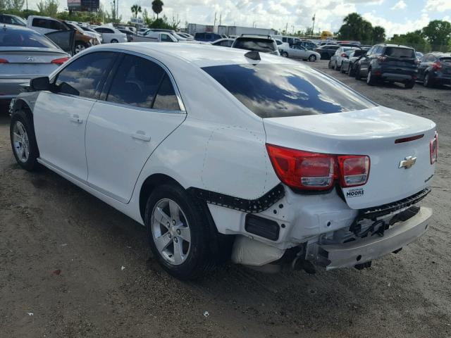1G11B5SL1EF181092 - 2014 CHEVROLET MALIBU LS WHITE photo 3