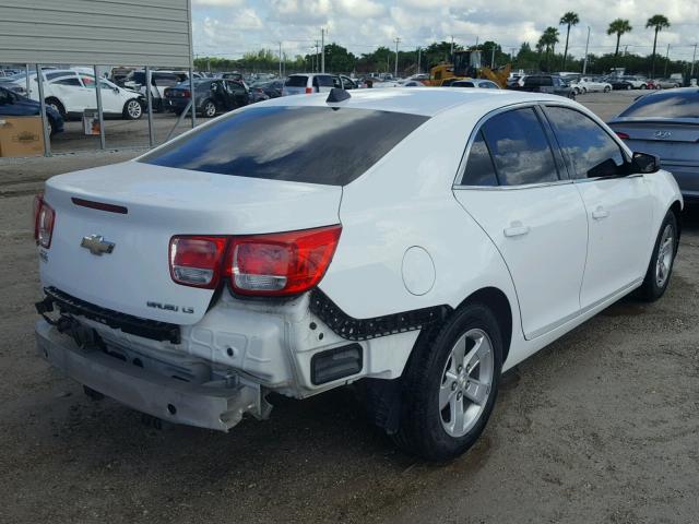 1G11B5SL1EF181092 - 2014 CHEVROLET MALIBU LS WHITE photo 4