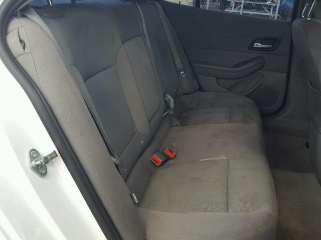 1G11B5SL1EF181092 - 2014 CHEVROLET MALIBU LS WHITE photo 6