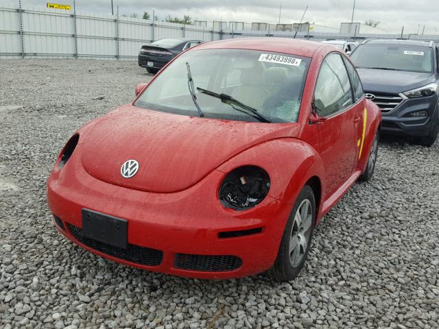 3VWPW31C66M423708 - 2006 VOLKSWAGEN NEW BEETLE RED photo 2