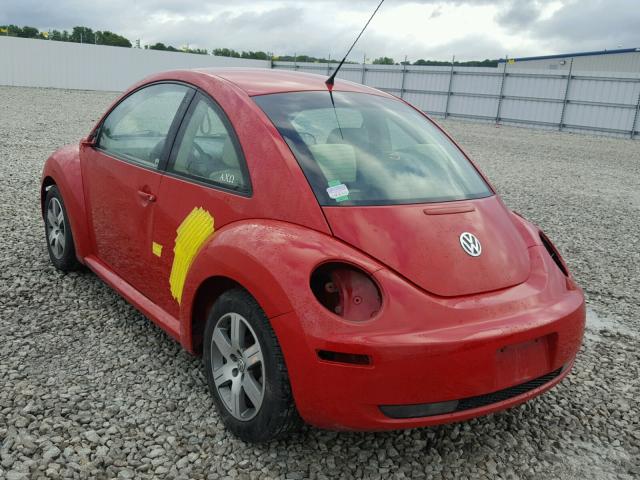 3VWPW31C66M423708 - 2006 VOLKSWAGEN NEW BEETLE 红色 照片 3