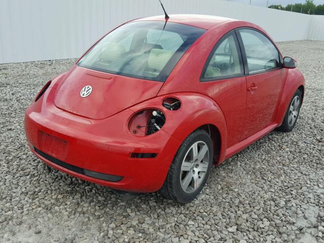 3VWPW31C66M423708 - 2006 VOLKSWAGEN NEW BEETLE RED photo 4