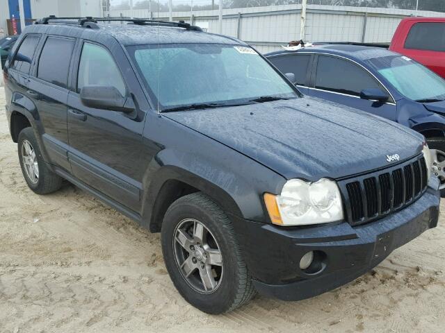 1J4GR48K25C626926 - 2005 JEEP GRAND CHER BLACK photo 1