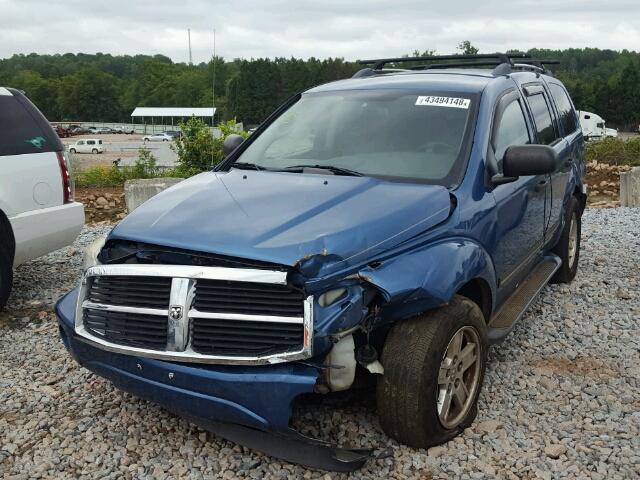 1D4HB58246F159676 - 2006 DODGE DURANGO LI BLUE photo 2