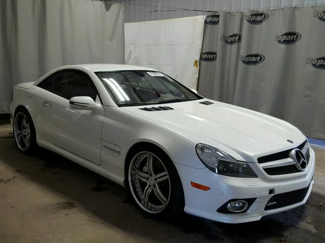 WDBSK71F79F151568 - 2009 MERCEDES-BENZ SL WHITE photo 1