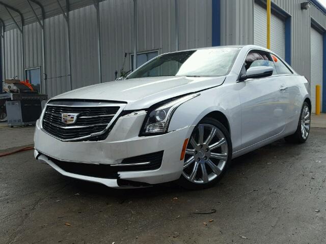 1G6AA1RX9F0126313 - 2015 CADILLAC ATS WHITE photo 2