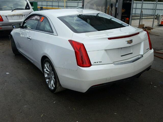 1G6AA1RX9F0126313 - 2015 CADILLAC ATS WHITE photo 3