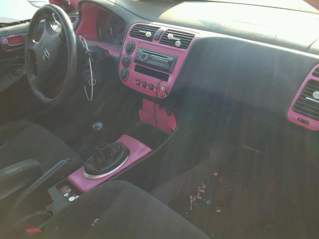 1HGEM219X5L040807 - 2005 HONDA CIVIC EX GRAY photo 5