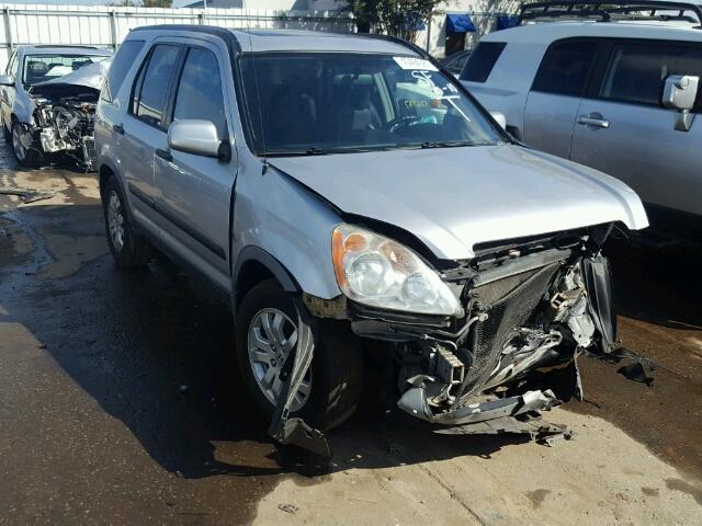 JHLRD68816C012452 - 2006 HONDA CR-V SILVER photo 1