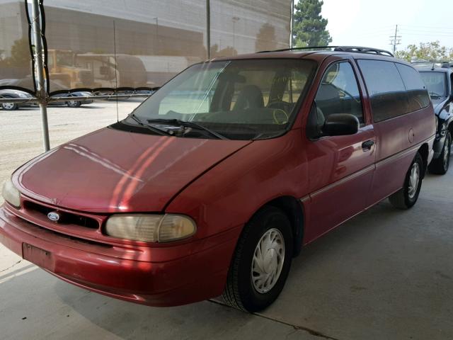 2FMDA5144TBB62774 - 1996 FORD WINDSTAR W RED photo 2