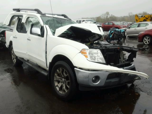 1N6AD0EV3EN767412 - 2014 NISSAN FRONTIER S WHITE photo 1