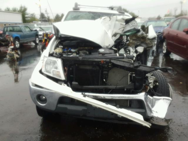 1N6AD0EV3EN767412 - 2014 NISSAN FRONTIER S WHITE photo 9