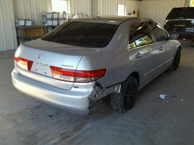 1HGCM665X3A067292 - 2003 HONDA ACCORD SILVER photo 4