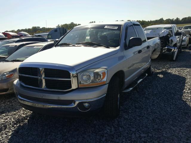 1D7HA18N46S610122 - 2006 DODGE RAM 1500 SILVER photo 2