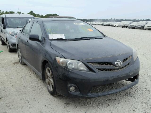 5YFBU4EE3DP075019 - 2013 TOYOTA COROLLA BA BLACK photo 1