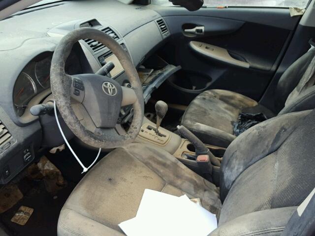 5YFBU4EE3DP075019 - 2013 TOYOTA COROLLA BA BLACK photo 5