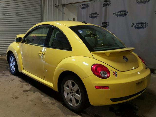 3VWRW31C87M504090 - 2007 VOLKSWAGEN NEW BEETLE Sarı foto 3