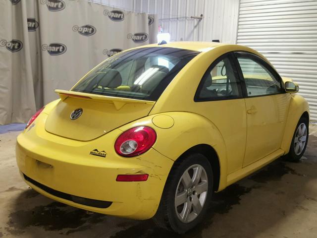 3VWRW31C87M504090 - 2007 VOLKSWAGEN NEW BEETLE Sarı foto 4
