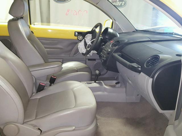 3VWRW31C87M504090 - 2007 VOLKSWAGEN NEW BEETLE Sarı foto 5