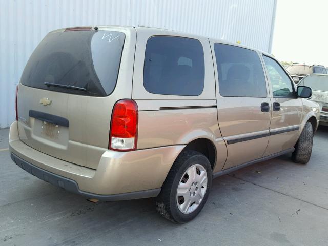 1GNDV23LX6D220372 - 2006 CHEVROLET UPLANDER L 金色 照片 4