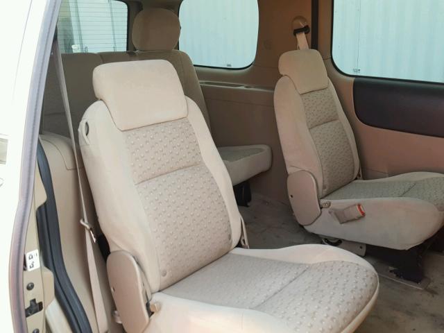 1GNDV23LX6D220372 - 2006 CHEVROLET UPLANDER L 金色 照片 6