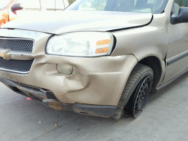 1GNDV23LX6D220372 - 2006 CHEVROLET UPLANDER L 金色 照片 9